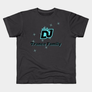 Dj Trance Family Kids T-Shirt